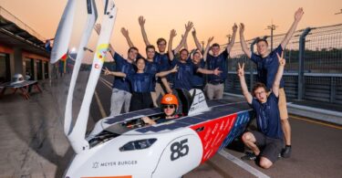 innovative solar powered car safely shipped to Australia by Gebrüder Weiss