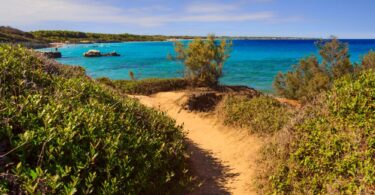 flood risk map of Lecce coastline showing vulnerable dune systems