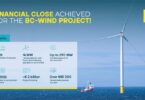 “Offshore wind turbines being installed in the Baltic Sea for the BC-Wind project.”