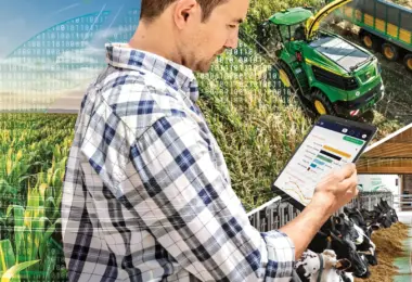 Digital agriculture platform supporting sustainability data collection in dairy farming
