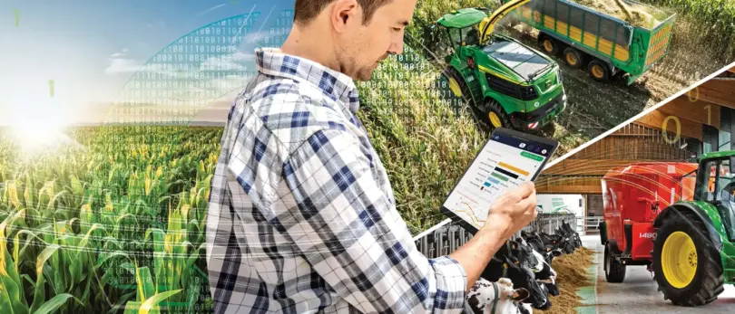 Digital agriculture platform supporting sustainability data collection in dairy farming