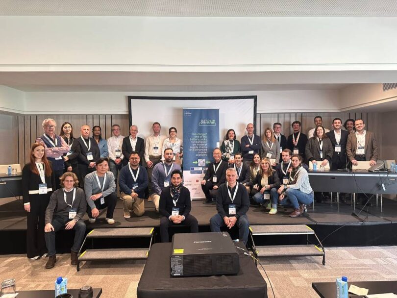 EV battery recycling technologies in Europe workshop with BATRAW consortium participants
