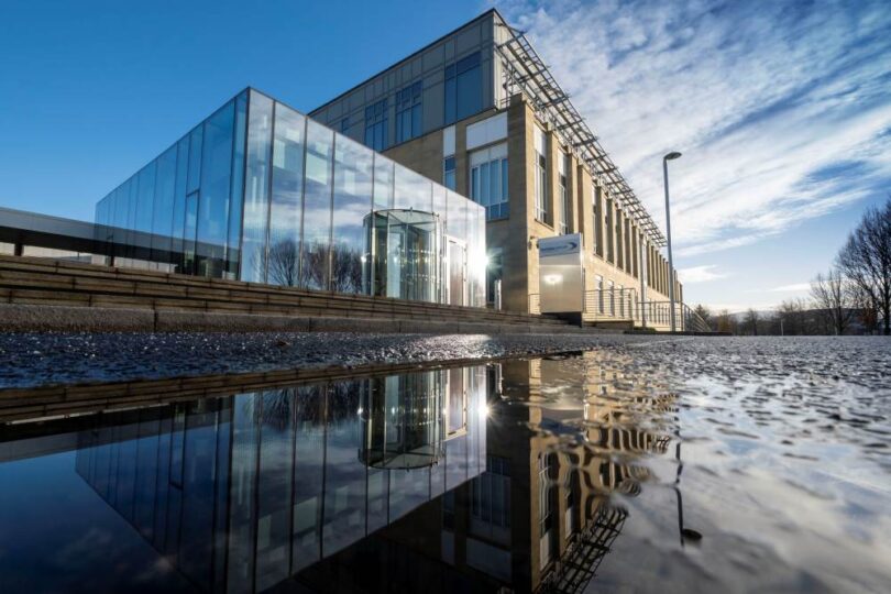 Business Stream headquarters building reflecting water efficiency and UK water management strategies