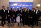 ocean winds offshore wind project finance team receiving ijglobal award