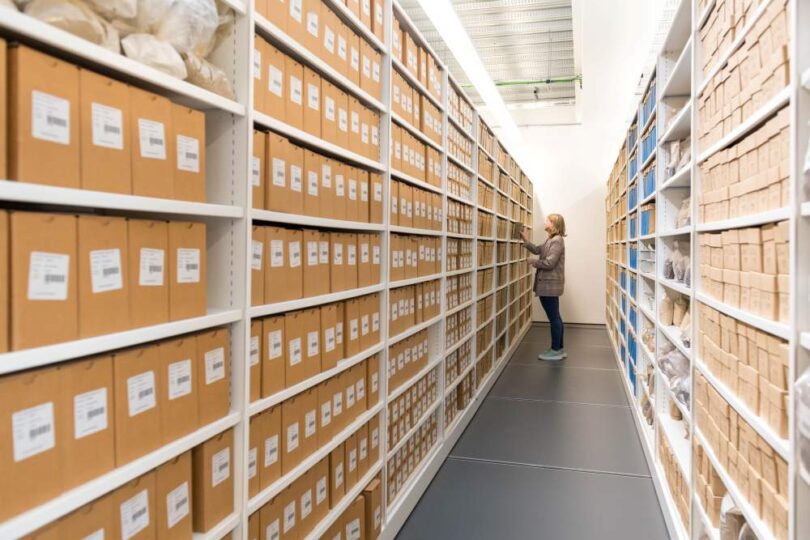 UK soil database open access archive soil samples storage facility