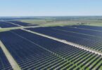 Utility-scale solar energy investment in the United States with large solar farm in Texas