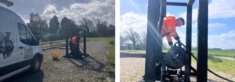 Agricultural wastewater pumping systems for vegetable processing with Landia chopper pump maintenance