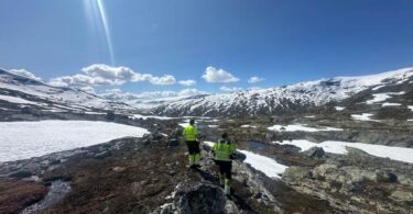 ABB pumped storage hydropower control systems project site in Norway mountainous Illvatn region