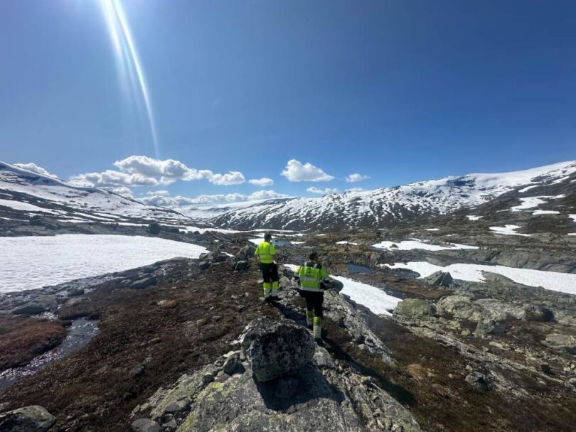 ABB pumped storage hydropower control systems project site in Norway mountainous Illvatn region