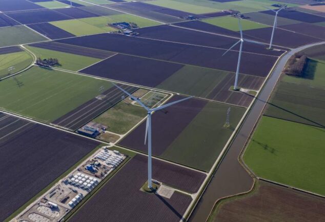 Pure Energie Kraken partnership wind turbines battery storage renewable energy infrastructure