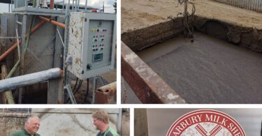Farm slurry management system at Chesterton House Farm in Warwickshire