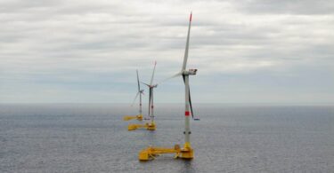 floating offshore wind France project turbines at sea renewable energy