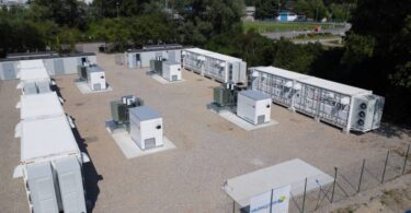 Battery energy storage facility supporting renewable energy integration and grid resilience