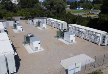 Battery energy storage facility supporting renewable energy integration and grid resilience