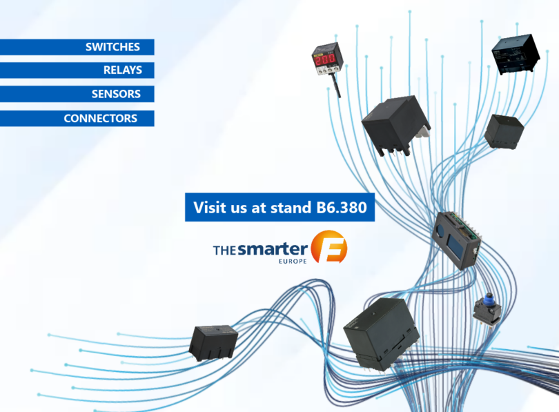 OMRON power-control components for electrification at smarter E Europe 2026