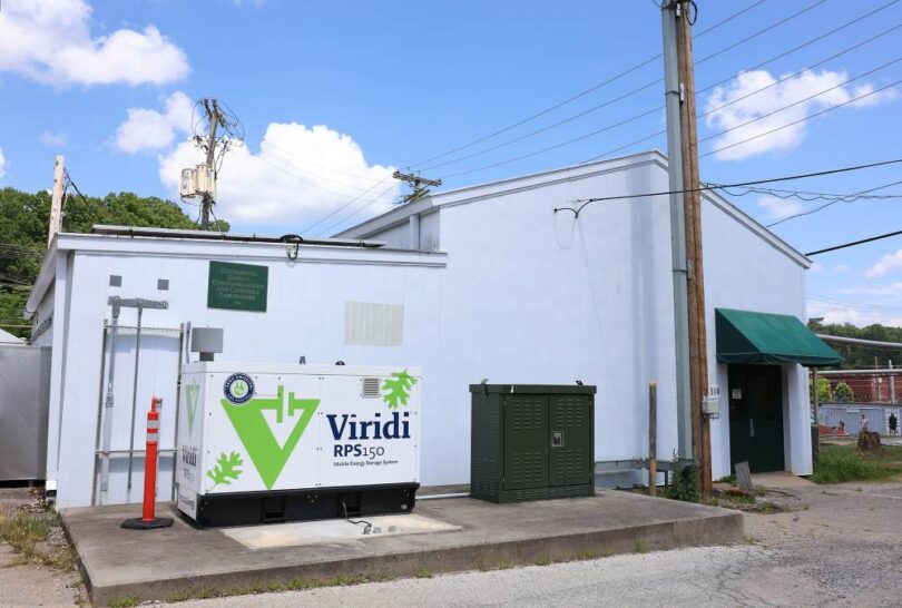 Viridi RPS 150 battery energy storage system installed at Oak Ridge National Laboratory